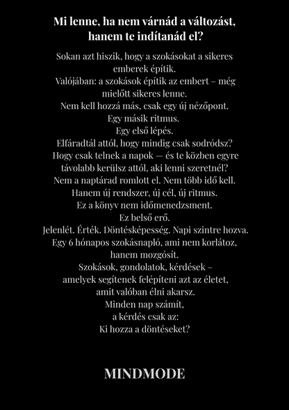 Az Első Szokás - MINDMODE