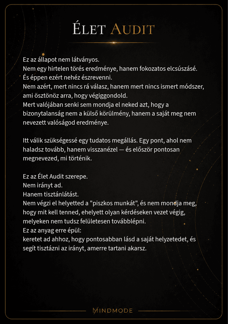 Élet Audit - MINDMODE